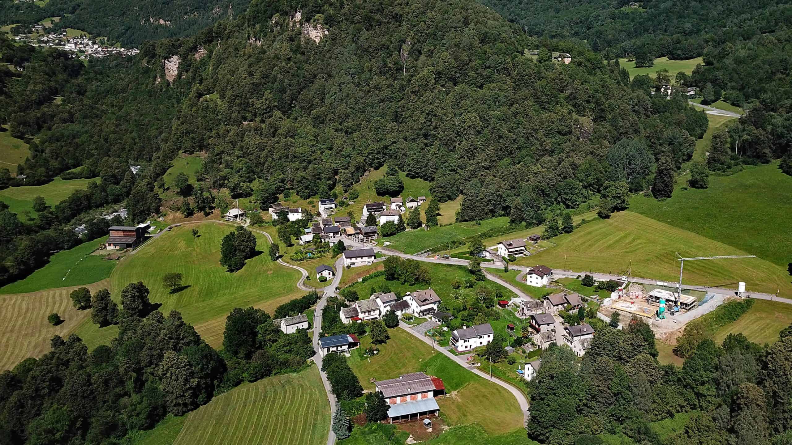 La frazione di Grumo, oggi comune di Blenio