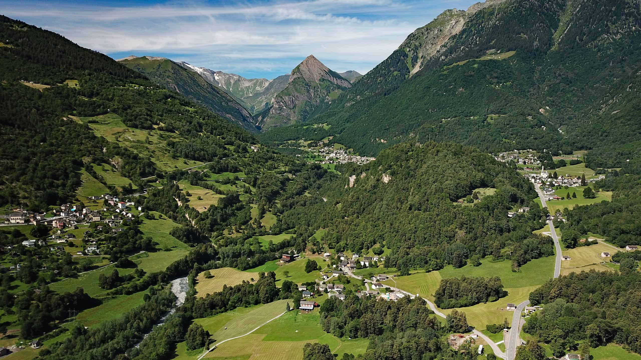 Grumo nella Valle di Blenio.