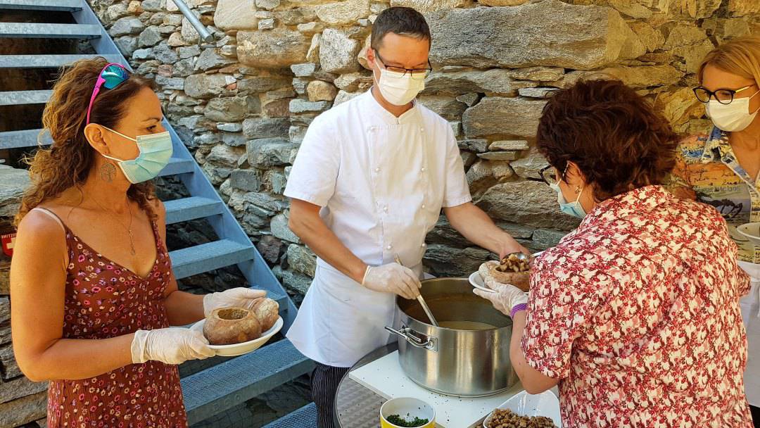 Il servizio della ricetta originale di Martino